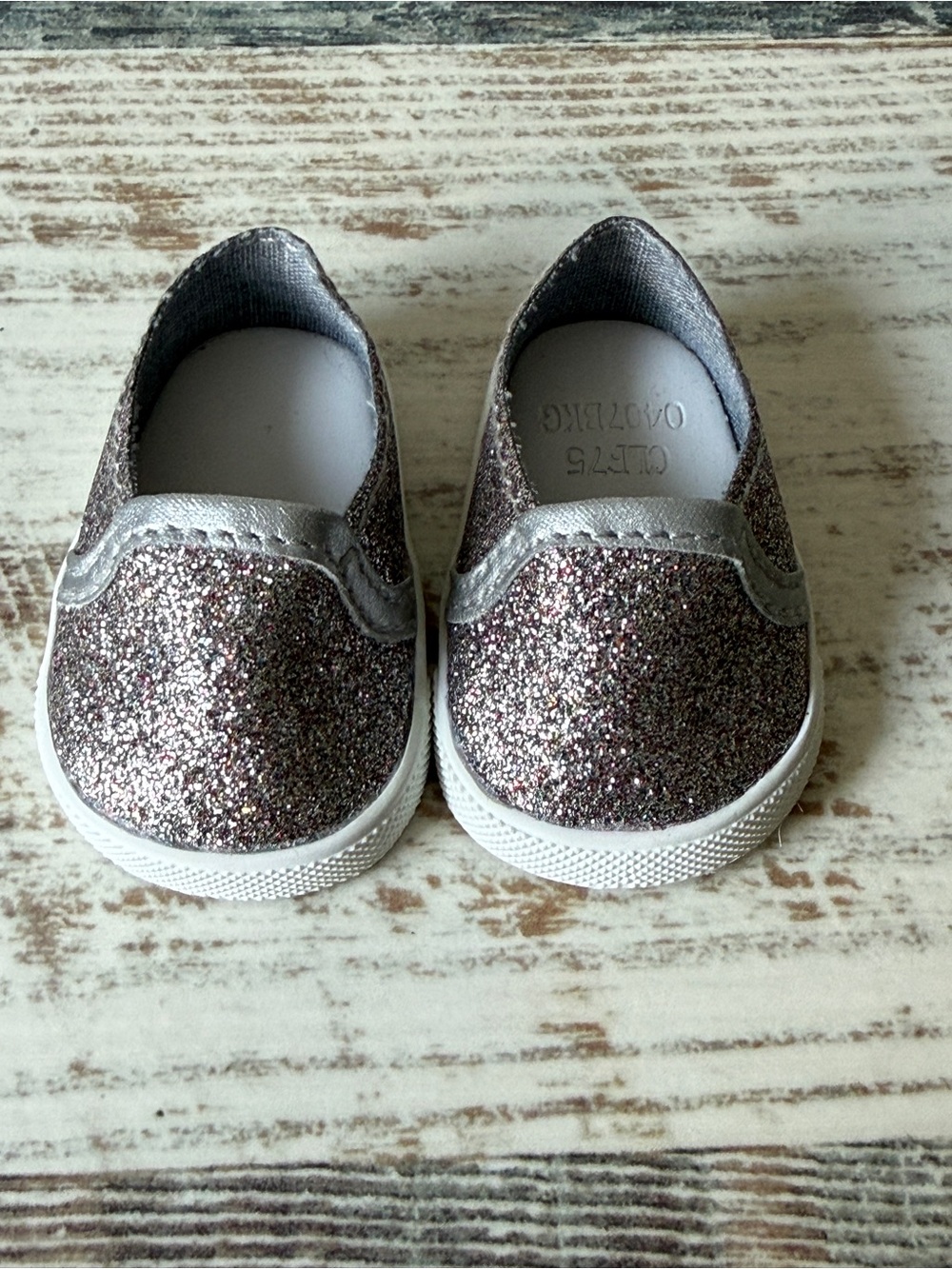 American Girl Doll Truly Me SPARKLE SNEAKERS - 18” Doll SHOES Only